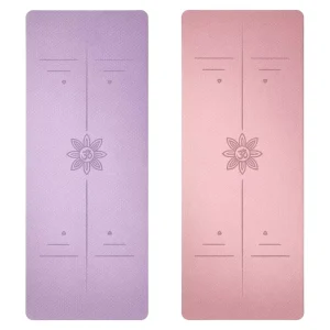 TPE Yoga Mat Non-slip Womens Wide-width Quiet Shock-absorbing Thickened 183cm 8mm Free Tie Rope Home Hot Yoga Soft