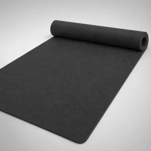 TPE Yoga Mat Single Color Non Slip Pilates Exercise Pad for Studio Workout Factory Vendor