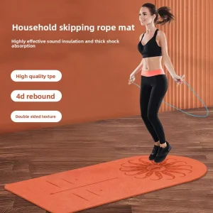 TPE Yoga Mat Thickened Soundproof Fitness Mat for Jump Rope, Children’s Ballet and Dance, OEM Service