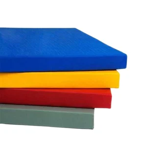 Tatami 1M X 1M X 40mm Judo Grappling Jiu Jitsu Sport Mat with Soft PVC Sponge Rubber Backing for Martial Arts Training
