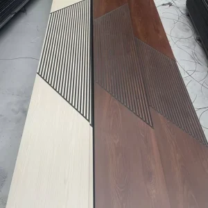 Technical Wood Veneer Acoustic Panels Design Wood Slat Wall Panels Acoustic Wood Panels for Sound Proof