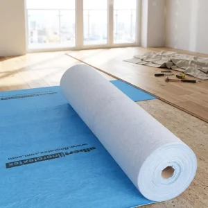 Temporary Floor Protection Mat Self-Adhesive Tear Resistant PE Floor Protector for Construction Renovation