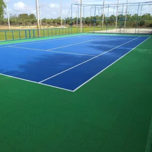 Temporary Tennis Court Flooring Material Interlocking Tile Construction Cost