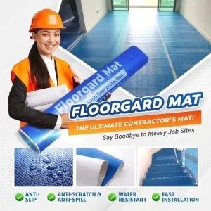 Temporary Tile Protection Sheet Custom Thickness Wear-Resistant Floor Protector for Hardwood and Marble Construction Sites