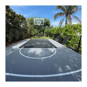 Tennis Court Interlocking Modular Sports Field Floor for Outdoor Inline Roller Skating and Indoor Hockey