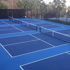 Tennis Court Prefabricated Flooring Professional Full Size Court Flooring Mat Roll Pickleball Court Floor Mat
