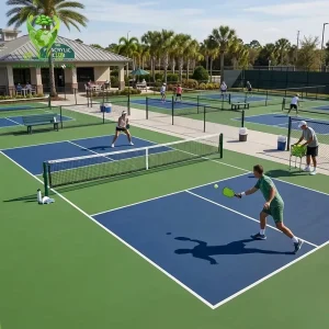 Tennis Court Surface System with Anti Skid Texture and Silica Sand