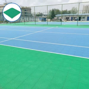 Tennis Sports Court Flooring Board Outdoor Plastic Floor Tiles Tennis Court Mat Plastic Flooring for Tennis Sports