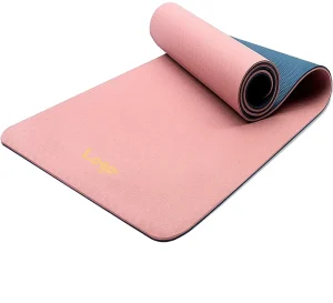 Textured Non-Slip Surface Yoga Exercise and Balance Mat