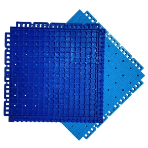 Thermoplastic Material Sport Temporary Outdoor Grid Flooring Tennis Court Interlock Tile Plastic Flooring