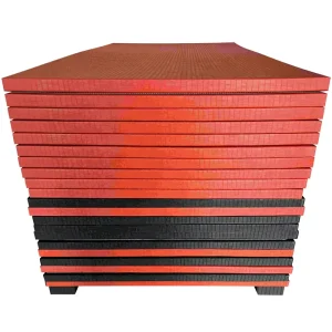 Thick 4cm Waterproof Soft IJF Certified Leather Judo Mat Roll Customizable Jujitsu Tatami Sport Mats for Martial Arts Training