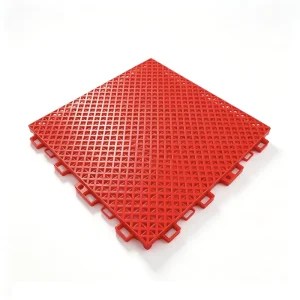 Thick Cushioned PP Suspended Interlocking Floor Tiles for Sports Courts
