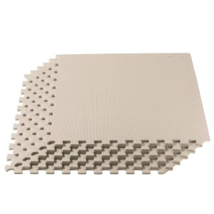 Thick Durable Multipurpose EVA Foam Exercise Floor Mat with Interlocking Tiles for Home Gym Martial Arts