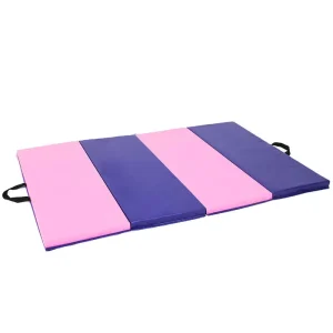 Thick Fold Out Fitness Gymnastics Exercise Mat for Gym Use Training & Exercise