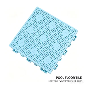 Thick Letter Pattern PP Interlocking Flooring Tiles for Basketball & Multi-Purpose Sports Courts