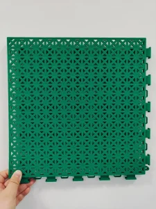 Thick PP Pickleball Outdoor Interlocking Flooring Mats, Anti-Separation
