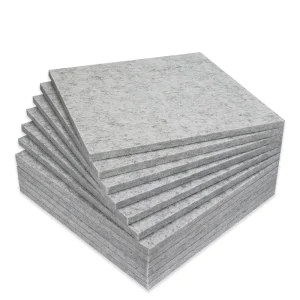 Thickened Polyester Fiber Acoustic Panels Sound Absorbing Material for Graphic Design Solution