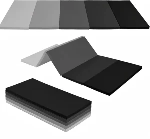 Thickened Tri-Fold Multifunctional Foam Pearl Cotton Filled Mat for Exercise Fitness Yoga