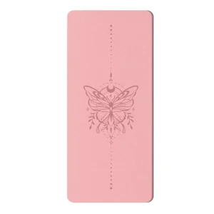 Thickened Yoga Fitness Mat TPE & Natural Rubber Material Non-Slip Design with Strong Ground Grip for Daily Sports Exercise