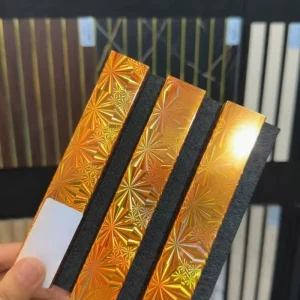 Third Party Test Akupanel Wooden Acoustic Panel SGS Test Sound Absorption Rate Wall Panel