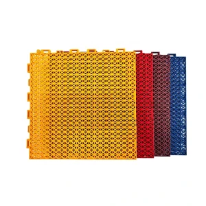 Top Factory Great Product Interlocking Sports Flooring with Slip Resistance Features 15.8mm Thickness Double Layer