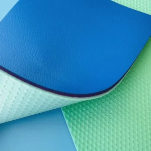 Top Grade 4.5mm Pebble Grain PVC Sports Flooring Roll 3-layer Composite Eco-friendly Multi-color Fiberglass Reinforced