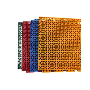 Top Grade Interlocking PP Tiles for Durability in Basketball Court Flooring