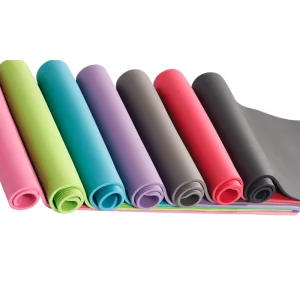 Travel Yoga Mat for Women, Home Gym Floor Exercise