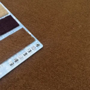 Tufted Solid Color Yarn Carpet Mat for Home, Villa, Hotel, or Golf