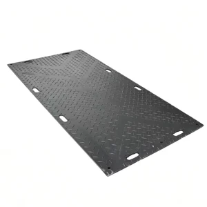 UHMWPE Ground Protective Flooring, Temporary Warehouse Logistics Aisle Mat, UV Resistant, Anti-Aging