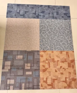 UV Coated 0.3mm/0.5mm Wear Layer Waterproof SPC Vinyl Flooring 4-8mm Click Lock Carpet Look LVP Eco Friendly Hospital & Gym Use