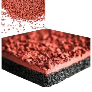 UV Resistance Outdoor Playground Rubber Flooring Colored EPDM Running Track Amusement Park Jogging Track