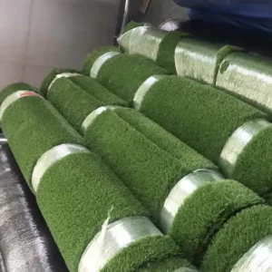 UV Resistance Polypropylene Plastic Synthetic Non Filling Artificial Turf Grass Fireproof High Density Indoor Wall Decoration