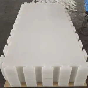 UV-Resistant Indoor Ice Skating Floor Polyethylene UHMW-PE Synthetic Ice Rink Panel