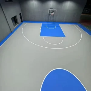 UV Resistant Silicone Indoor Outdoor Sports Floor Paint for Basketball Pickleball Courts High Density Sendu SD G 109 8mm
