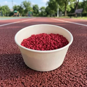 UV-Stable EPDM Rubber Granules for Outdoor Playgrounds and Running Tracks