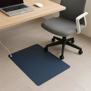 Ultra-Thin 1mm Blue Conductive Grounding Mat Anti-Static Earthing Pad Anti-Crease for Desk and Floor