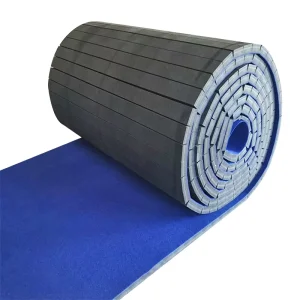 Unisex Custom Black Bonded Foam Roll Mat for Cheerleading