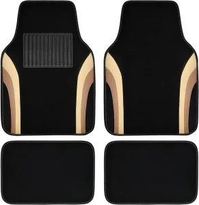 Universal Automotive Floor Mat Wear-Resistant Stain- and Dust-Proof Easy-Wash Car Interior Foot Carpet