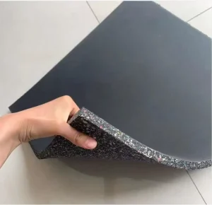 Universal-Fit High-Density Rubber Gym Floor Tiles Multi-Thickness Shock-Absorbing Water-Resistant Mats for Home