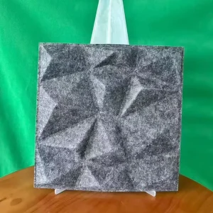 Various Designs 3D Acoustic Wall Panels Soundproof Decor Panels for Projects