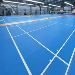 Vinyl Flooring Basket Ball Stadium Badminton Mat Court Indoor ODM Pvc Sports Flooring for Basketball Court