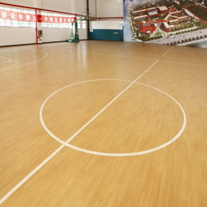 Vinyl Oak Floor Flooring Pattern Film Biodegradable Imperiet Protection PVC Sports Flooring PVC Flooring for Gym Indoor