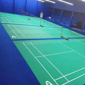 Vinyl Sport Flooring Badminton Court Mat Badminton Sports Flooring Court Mat