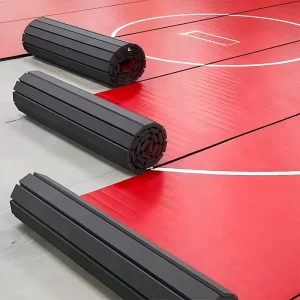 Vinyl Surface Bonded XPE Foam Roll Out Jiu Jitsu Mats Rollable