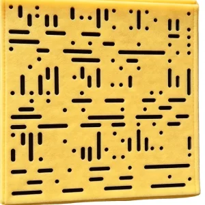 Wall Sound Panel 3D Block Shape Acoustic Decoration Board for Kids Room School Safety Padding Noise Control Durable