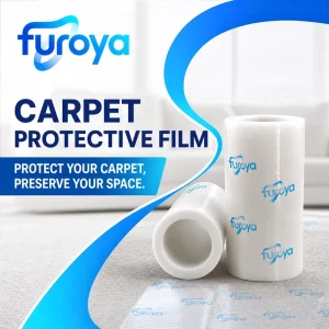 Warehouse Carpet Protection Film LLDPE Soft Plastic Film for Dust Moisture and Damage Prevention During Storage