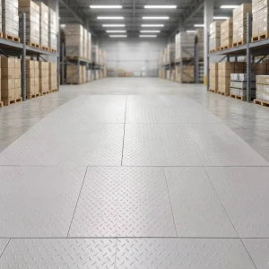 Warehouse Floor Shield Boards-HDPE Material High Density Protect Concrete Floors From Heavy Loads Forklifts & Impact Damage