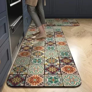 Water-Absorbent Custom Kitchen Floor Mat
