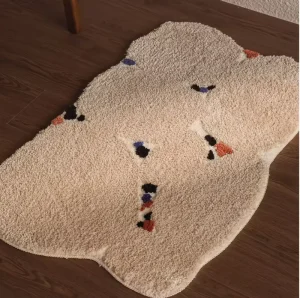 Water Absorbent Eco Friendly Non Slip Bathroom Mat Machine Made Home Floor Mat